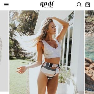 Nani swim set XS top (fits like S) S bottom